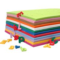 Creativ Company Eva foam cijfers & letters, h: 20 mm, dikte 3 mm, diverse kleuren, 24 div vellen/ 1 doos