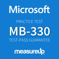 Practice Test MB-330 Microsoft Dynamics 365 Supply Chain Management