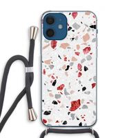 Terrazzo N°12: iPhone 12 Transparant Hoesje met koord