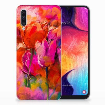 Smartphone hoesje Samsung Galaxy A50 Tulips Smartphone hoesje Samsung Galaxy A50 Tulips