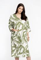 Yoek Jurk wijd SAVINA | Wit | Maat 50/52
