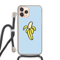 Banana: iPhone 11 Pro Transparant Hoesje met koord
