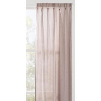 Leen Bakker - Inbetween Liam Transparant - Polyester - Roze - H297 Cm