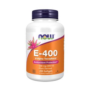 Vitamine E 400IU D-Alpha Tocopheryl 250softgels