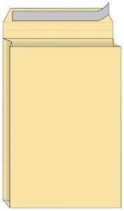 Envelop Quantore monsterzak 229x324x38mm zelfkl creme 125st