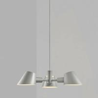Hanglamp grijs metaal &apos;Stay&apos; 3X E27 fitting modern 60 cm DFTP