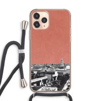 Marrakech Skyline : iPhone 11 Pro Transparant Hoesje met koord