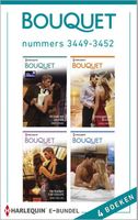 Bouquet e-bundel nummers 3449-3452 (4-in-1) - Abby Green, Julia James, Dani Collins, Susan Stephens - ebook