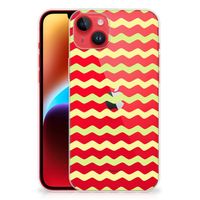 iPhone 14 Plus TPU bumper Waves Yellow - thumbnail