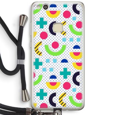 8-bit N°1: Huawei Ascend P10 Lite Transparant Hoesje met koord
