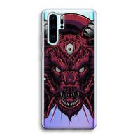 Hell Hound and Serpents: Huawei P30 Pro Transparant Hoesje