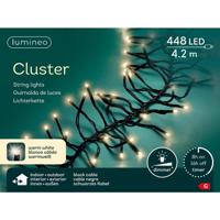 Lumineo Kerstverlichting cluster 448led warm-wit