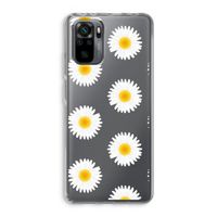 Margrietjes: Xiaomi Redmi Note 10 Pro Transparant Hoesje