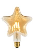 Lucide STAR - Filament lamp - Ø 6 cm - LED - E27 - 1x7W 2200K - Amber