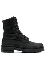 Philipp Plein bottines à logo embossé - Noir - thumbnail