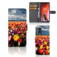 OnePlus Nord 2 5G Hoesje Tulpen - thumbnail