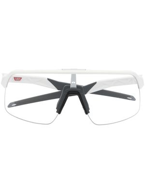 Oakley lunettes de soleil oversize Sutro Lite - Blanc