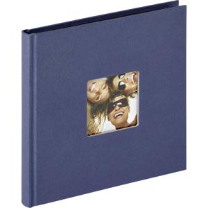 walther+ design FA-199-L Fotoalbum (b x h) 18 cm x 18 cm Blauw 30 bladzijden