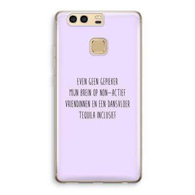 Tequila: Huawei P9 Transparant Hoesje