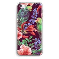 Papegaaien: iPhone 5 / 5S / SE Transparant Hoesje