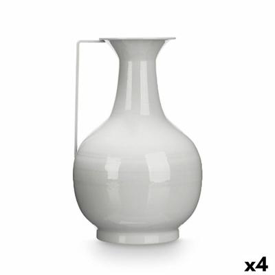 Vaas Gift Decor Grijs Ijzer Klot 24 x 38 x 14,8 cm (4 Stuks)