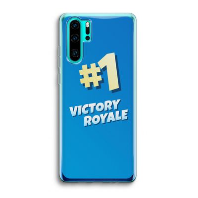 Victory Royale: Huawei P30 Pro Transparant Hoesje