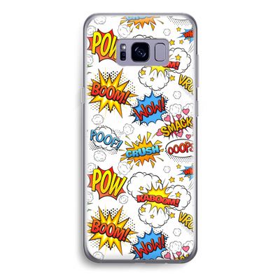 Pow Smack: Samsung Galaxy S8 Transparant Hoesje