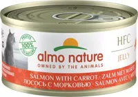 Almo Nature HFC Natural kattenvoer in gelei zalm & wortel 70g