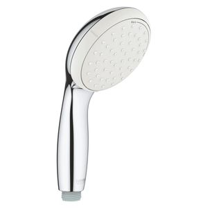 Handdouche Grohe New Tempesta 10cm 2 Straalsoorten Chroom/Wit