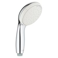 Handdouche Grohe New Tempesta 10cm 2 Straalsoorten Chroom/Wit - thumbnail