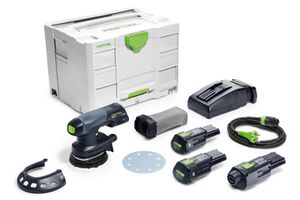 Festool Accu-excenterschuurmachine ETSC 125 3,0 I-Set - 577689 - 577689