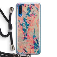 Alone: Samsung Galaxy A50 Transparant Hoesje met koord