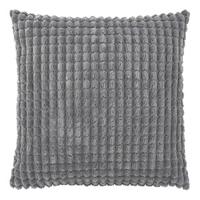 Dutch Decor kussen rome 45x45 cm charcoal gray