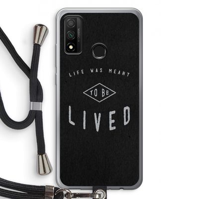 To be lived: Huawei P Smart (2020) Transparant Hoesje met koord