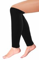 Beenwarmers basic zwart