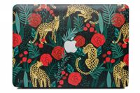 Lunso MacBook Pro 13 inch (2016-2019) cover hoes - case - Leopard Roses