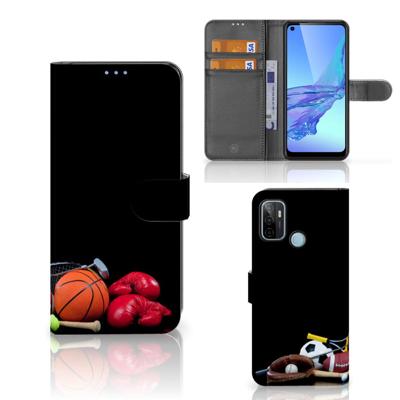 OPPO A53 | OPPO A53s | Wallet Case | met Pasjes | Sports