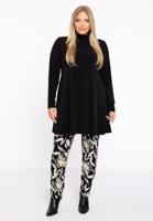 Yoek Slim-fit Pantalon NORALY | Zwart | Maat 42/44