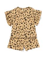 HEMA Kinder Kledingset Luipaard Zand (zand)