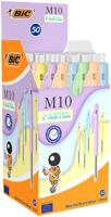 Bic balpen M10 Clic Colors doos van 50 stuks