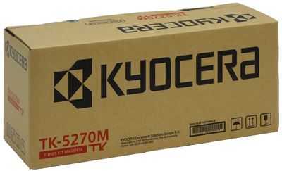 Kyocera toner TK-5270, 6.000 pagina&apos;s, OEM 1T02TVBNL0, magenta