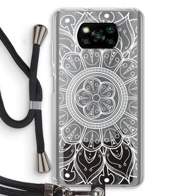Roses Are Red: Xiaomi Poco X3 Pro Transparant Hoesje met koord