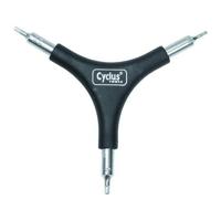 Cycplus Y-sleutel inbus 2-2.5-3mm Cyclus 720630 - thumbnail