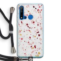 Terrazzo N°9: Huawei P20 Lite (2019) Transparant Hoesje met koord