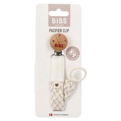 Bibs Fopspeenketting Braided Ivory&vanilla