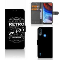 Motorola Moto E7i Power | E7 Power Book Cover Whiskey