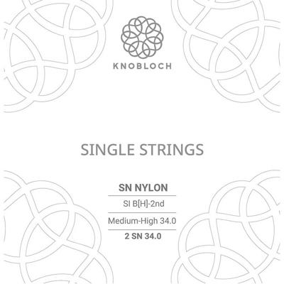Knobloch 2SN34.0 SN Nylon Losse B2-Snaar Normaal/Hoge Spanning