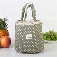 Draagbare Lunchbox Bag geïsoleerd lunchzak (groen)