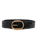 TOM FORD ceinture en cuir à boucle - Noir - thumbnail