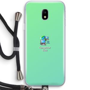 Win98: Samsung Galaxy J3 (2017) Transparant Hoesje met koord